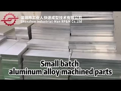 Teile aus Aluminiumlegierungen, in kleinen Chargen bearbeitet