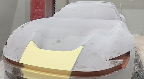 Hochgeschwindigkeits-CNC-Auto-Modell Hard RC-Auto 3D-gedruckte Legierung Körper
